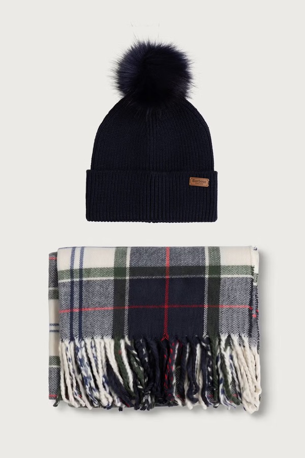 Комплект жіночий Barbour колір блакитний