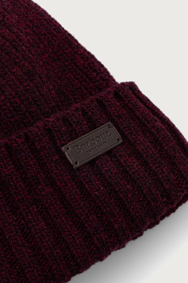 Шапка beanie чоловіча з вовною Barbour Carlton Beanie фото 2