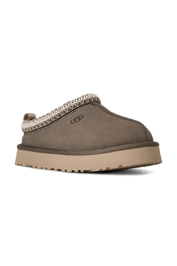 Капці UGG K TAZZ колір зелений фото 2