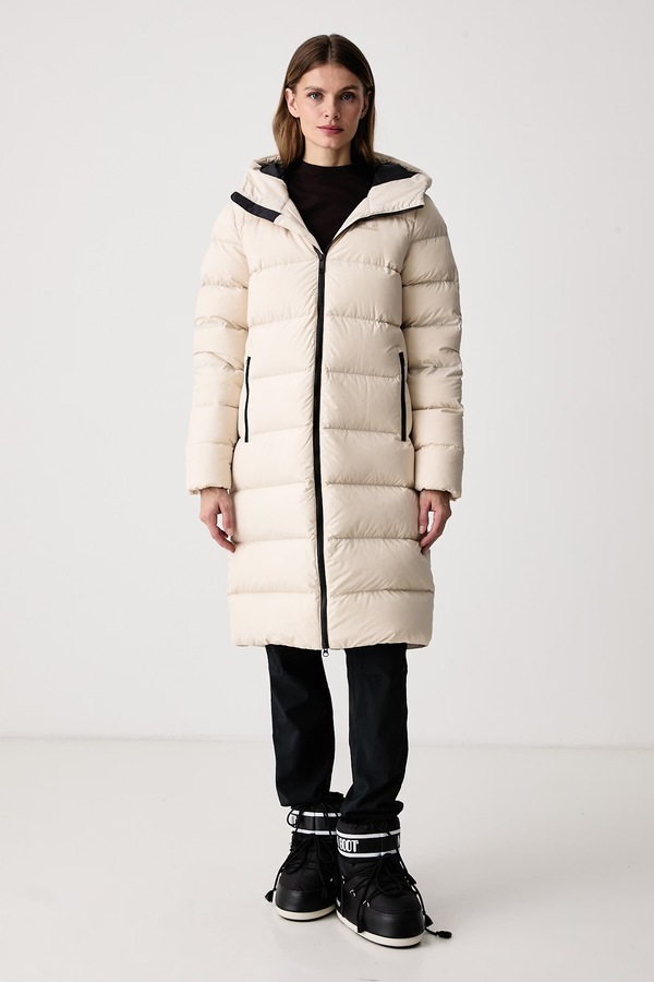 Жіноче Jack Wolfskin Frozen Palace колір бежевий
