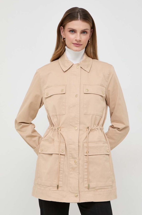 Куртка MICHAEL Michael Kors колір бежевий