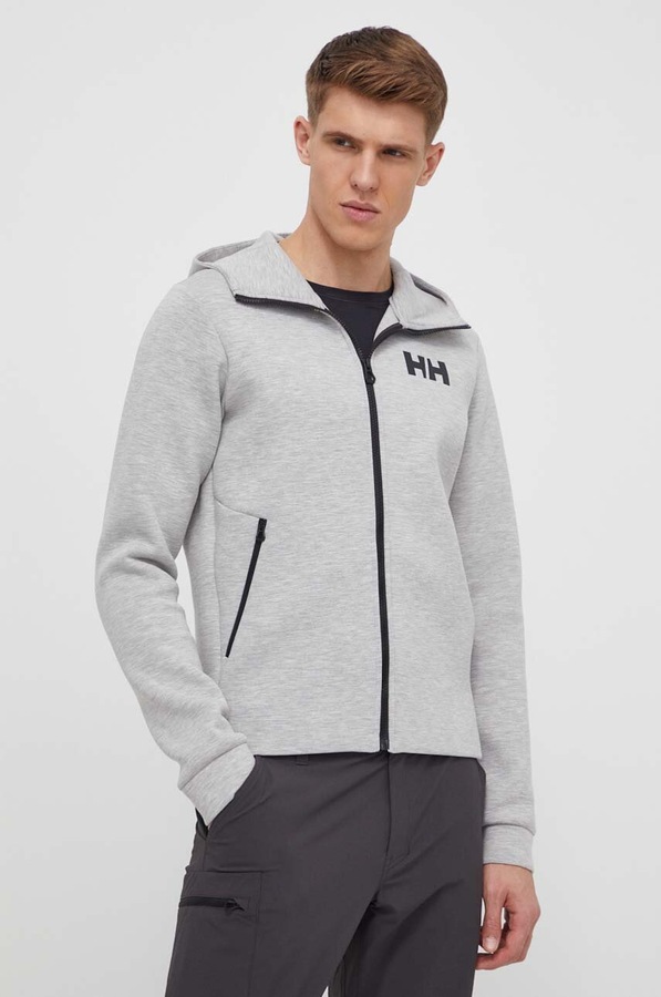 Спортивна кофта Helly Hansen Hydropower Ocean 2.0 колір сірий фото 4