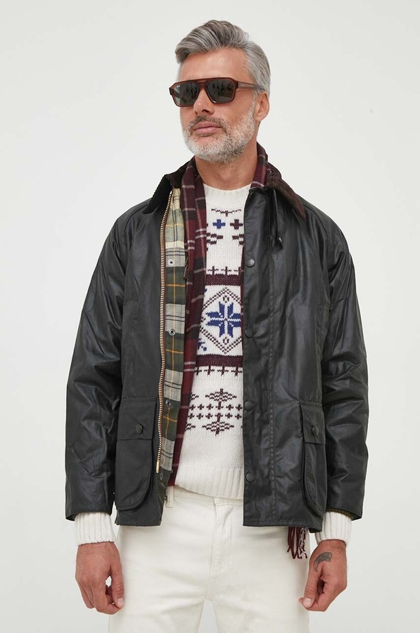 Куртка Barbour цвет зеленый