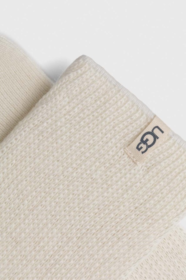 Шкарпетки з додаванням вовни UGG колір білий фото 2