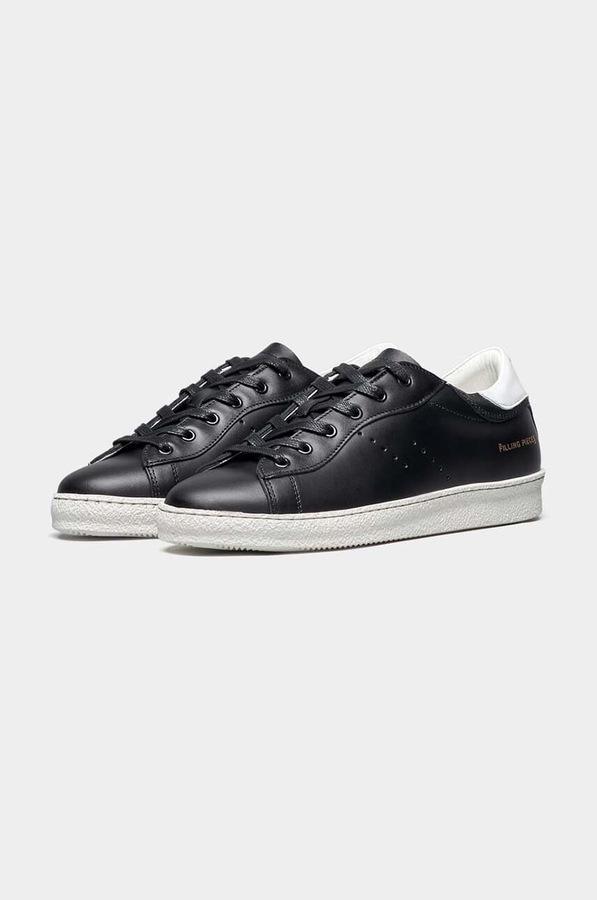 Шкіряні кросівки Filling Pieces колір чорний