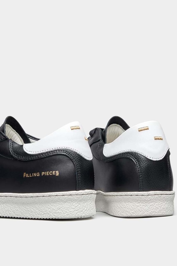 Шкіряні кросівки Filling Pieces колір чорний фото 4