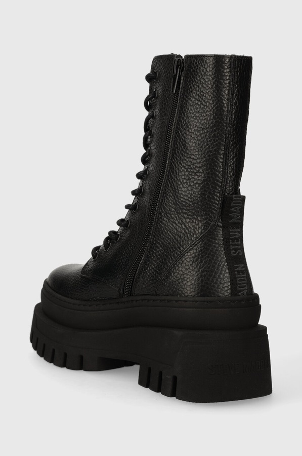 Шкіряні черевики Steve Madden Coast колір чорний фото 3