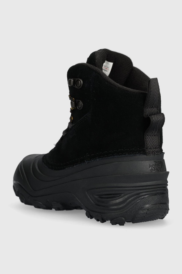 Дитячі зимові черевики The North Face Y CHILKAT V LACE WP колір чорний фото 3