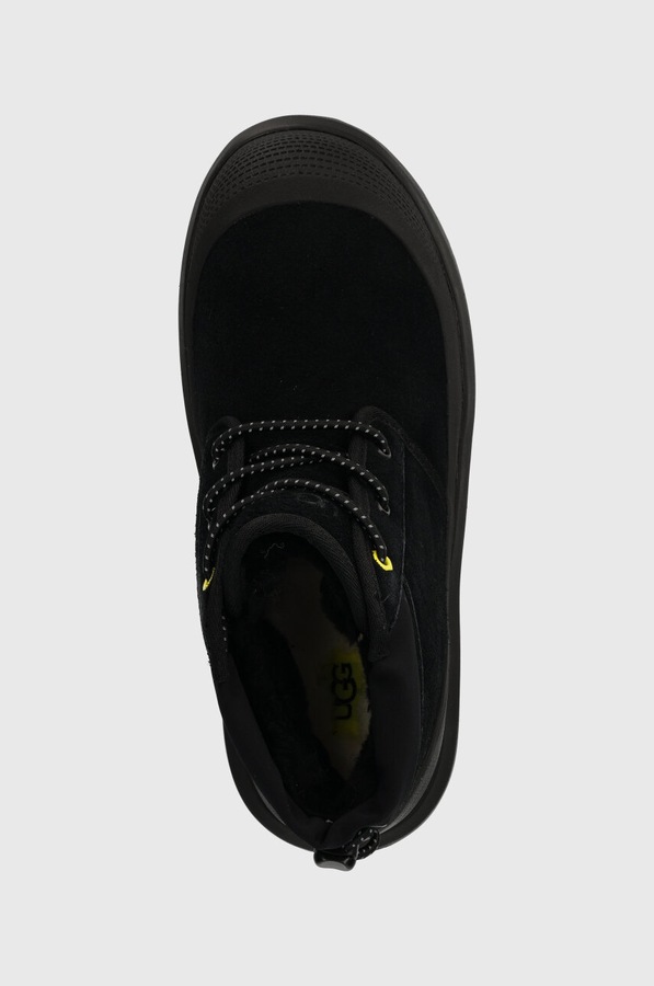 Замшеві кросівки UGG Neumel Weather Hybrid колір чорний фото 4