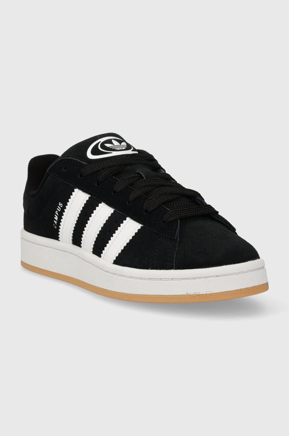 Замшевые кроссовки adidas Originals цвет черный