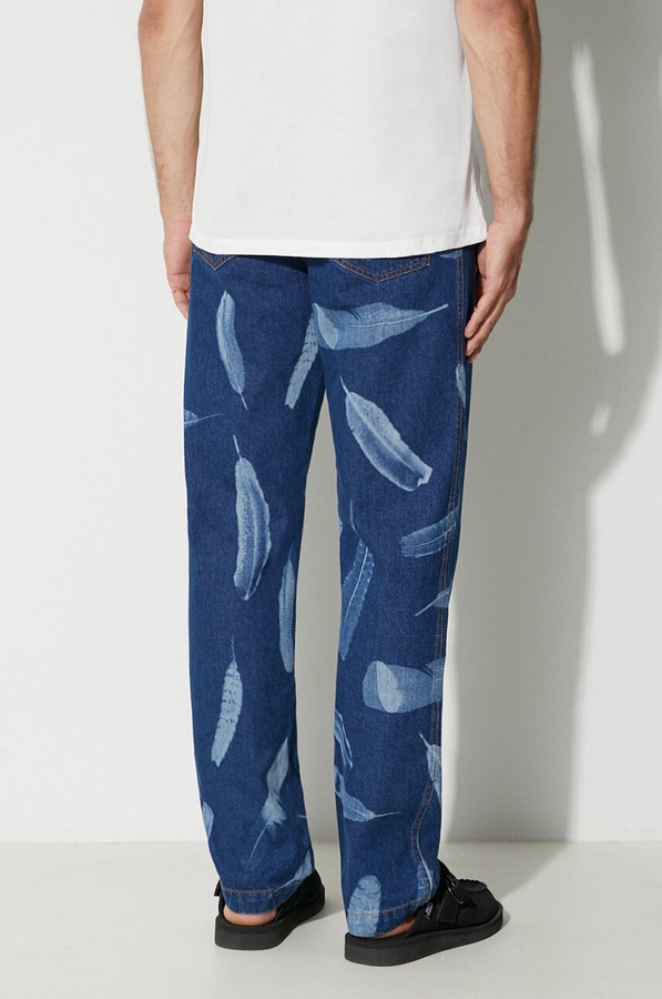 Джинси Marcelo Burlon Aop Wind Feathers фото 2