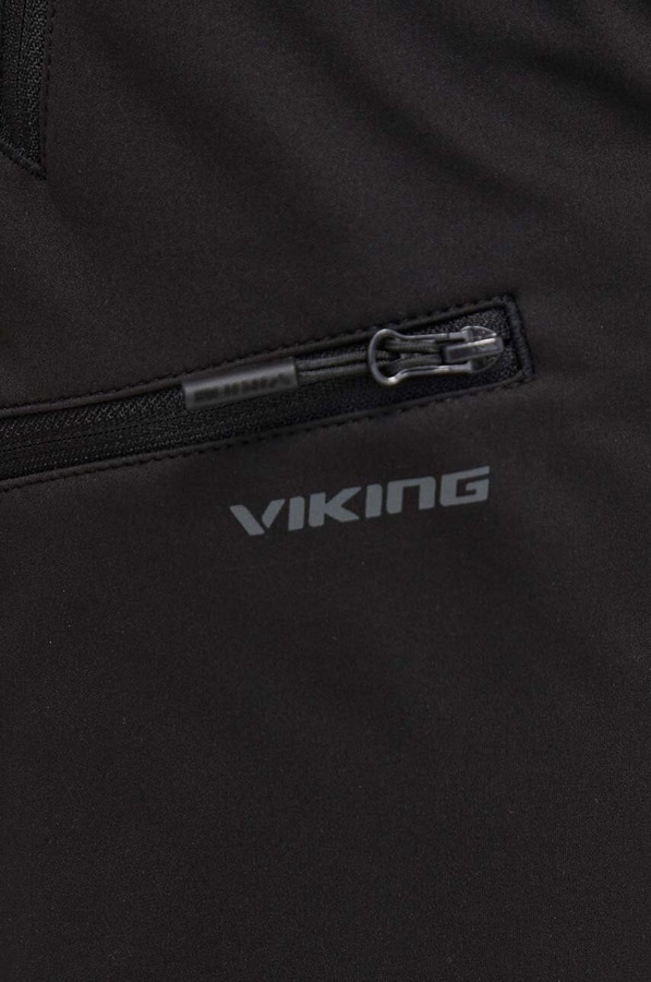 Штани Viking outdoor колір чорний фото 4