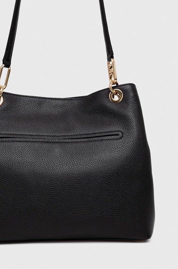 Шкіряна сумочка MICHAEL Michael Kors колір чорний фото 2