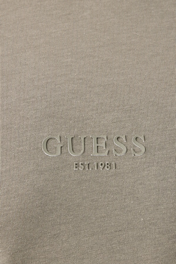 Футболка чоловіча бавовняна Guess AIDY колір зелений фото 4