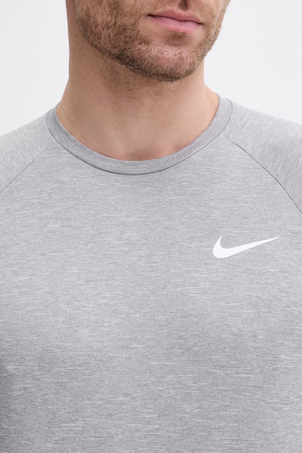Футболка для плавання чоловіча Nike колір сірий фото 4