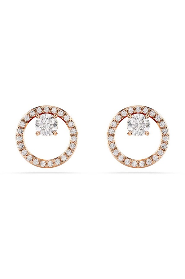 Серьги Swarovski CONSTELLA цвет розовый фото 2