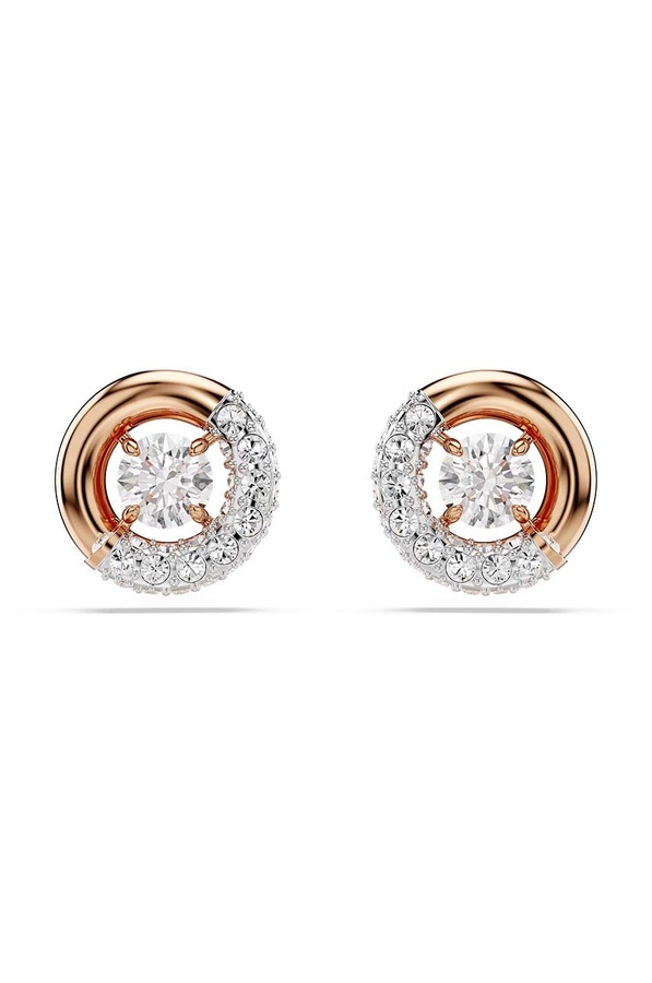 Сережки Swarovski DEXTERA колір рожевий