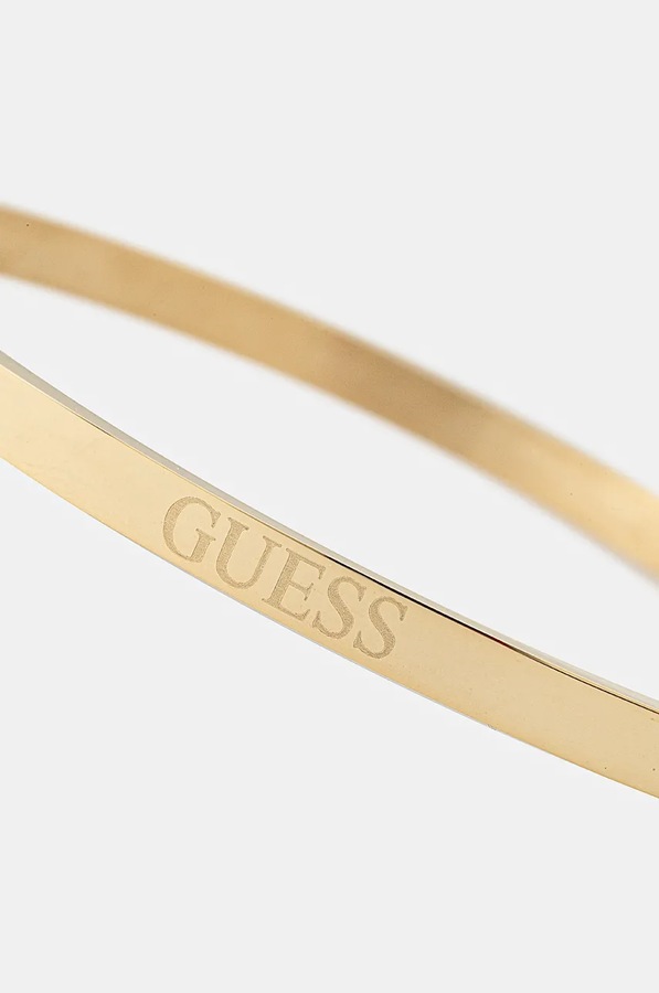 Браслет жіночий з нержавіючої сталі Guess колір золотий фото 2