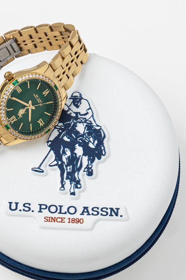 Годинник U.S. Polo Assn. GISELLE колір золотий фото 4