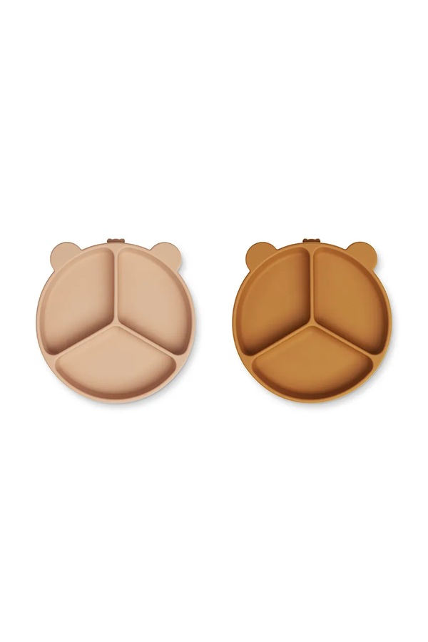 Набір тарілок Liewood Stacy Divider Suction Plate 2-Pack 2-pack фото 3
