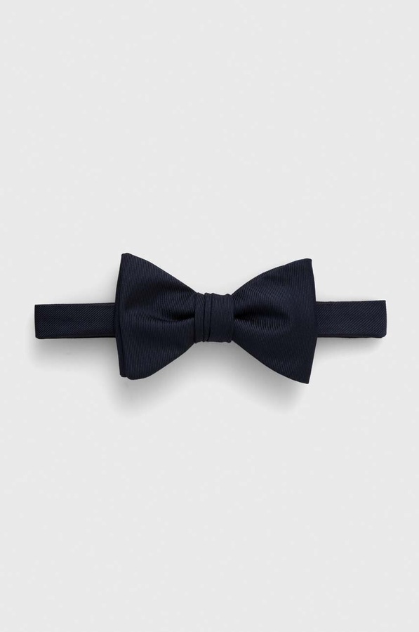 Шовковий метелик HUGO Bow tie dressy колір фіолетовий