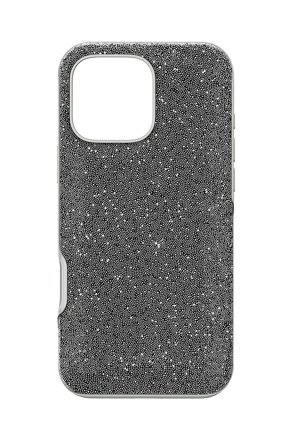 Чохол на телефон Swarovski HIGH 16 PRO MAX колір сірий