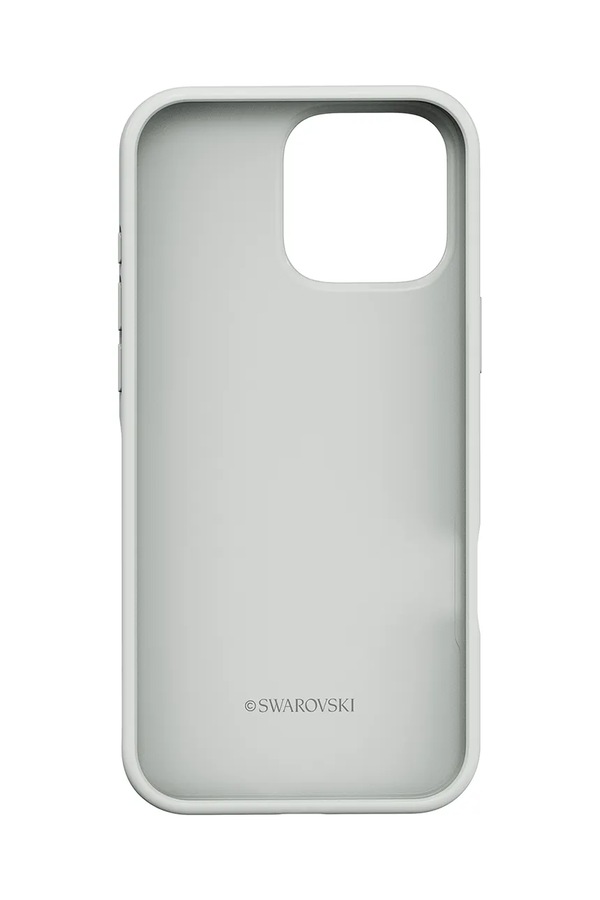 Чохол на телефон Swarovski HIGH 16 PRO MAX колір сірий фото 2