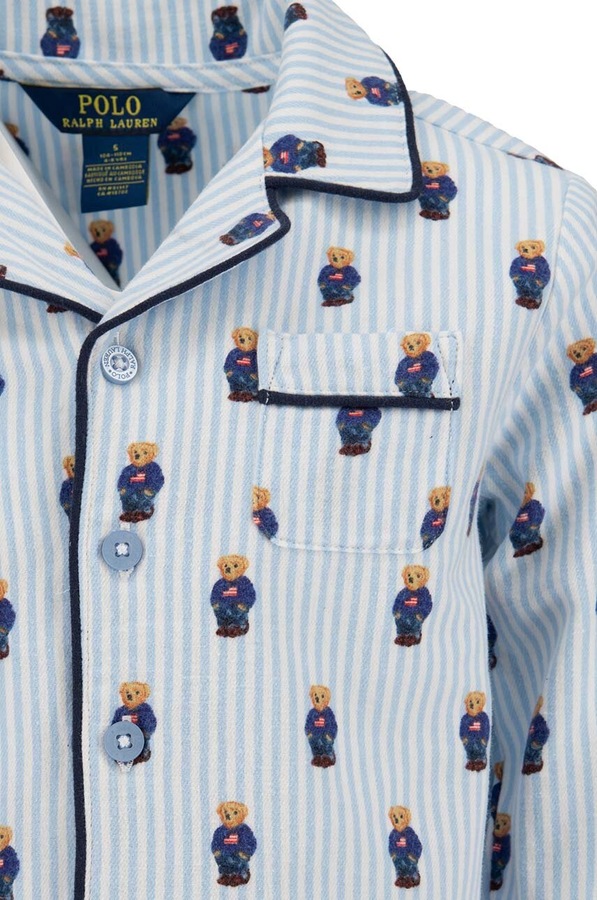 Дитяча бавовняна піжама Polo Ralph Lauren фото 3