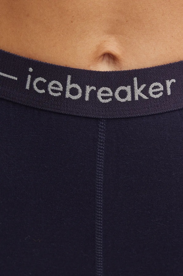 Функціональні легінси жіночі із мериносової вовни Icebreaker 200 Oasis колір темно-синій фото 2