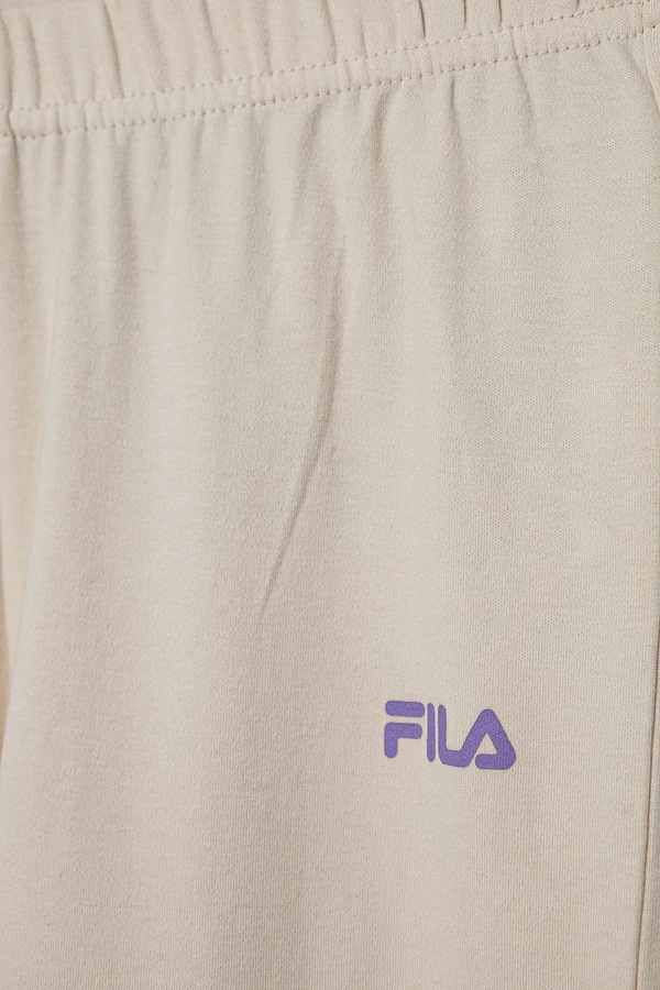 Дитяча бавовняна піжама Fila колір бежевий фото 4