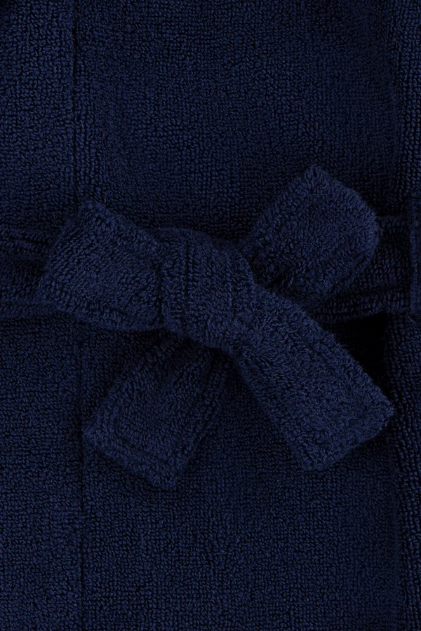 Детский хлопковый халат Polo Ralph Lauren цвет белый фото 2