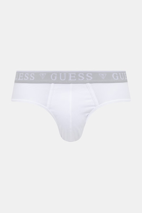 Сліпи чоловічі бавовняні з еластаном 5-пак Guess колір чорний фото 2