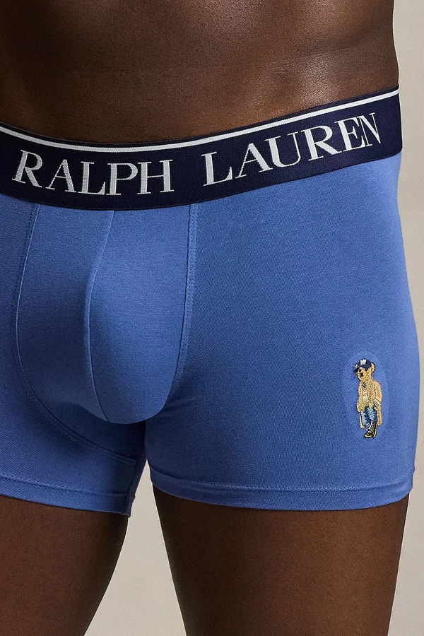 Боксери чоловічі 2 шт. Polo Ralph Lauren колір блакитний фото 3