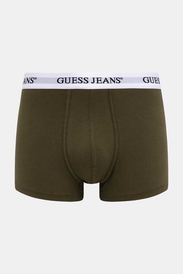 Облегающие боксеры мужские 3 шт. Guess Jeans цвет зеленый
