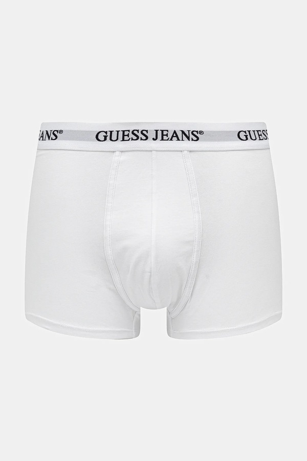 Облягаючі боксери чоловічі 3 шт. Guess Jeans колір чорний фото 4