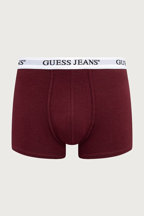Облегающие боксеры мужские 3 шт. Guess Jeans цвет черный фото 2