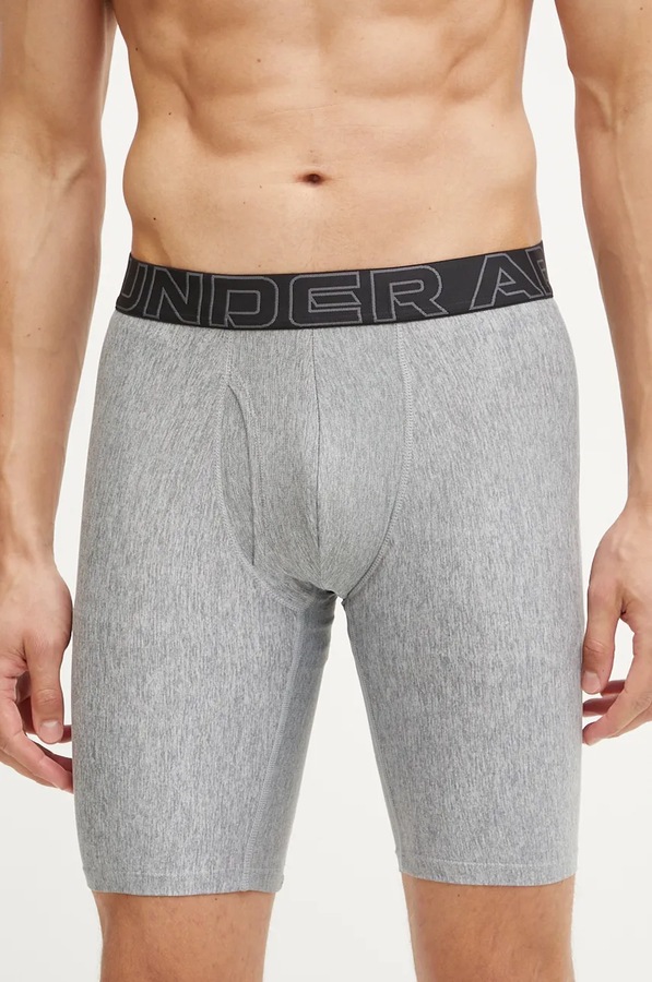 Боксери Under Armour 3-pack колір сірий фото 2
