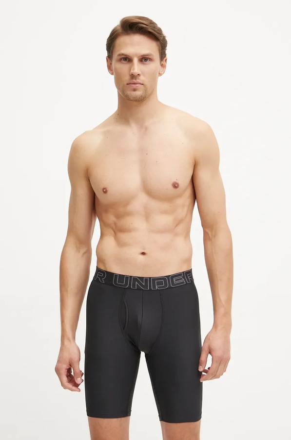 Боксери Under Armour 3-pack колір чорний фото 2