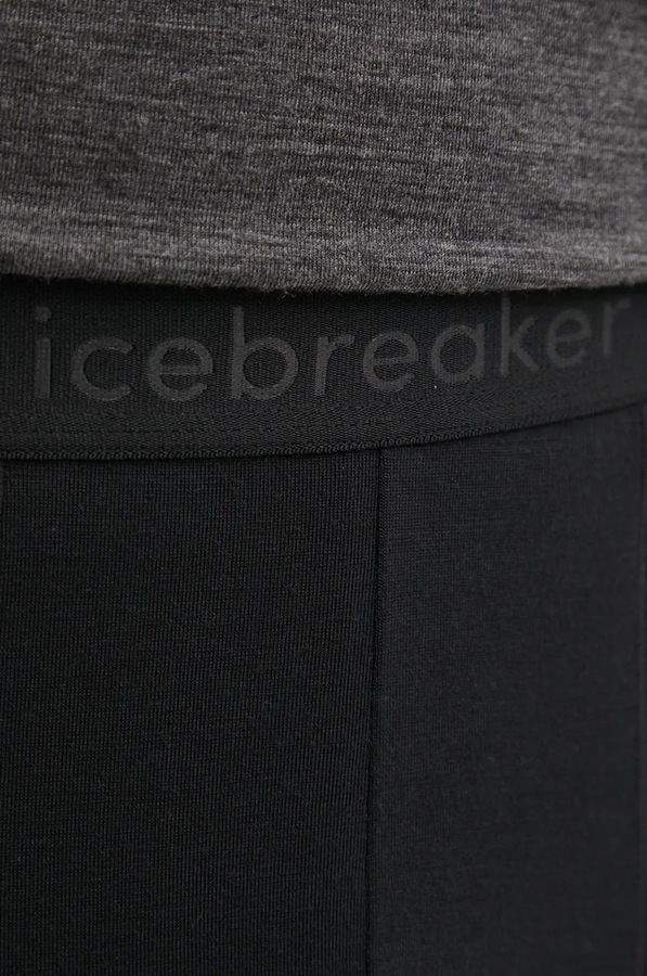 Функциональные трусы-боксеры Icebreaker Merino 125 Cool-Lite цвет черный фото 2