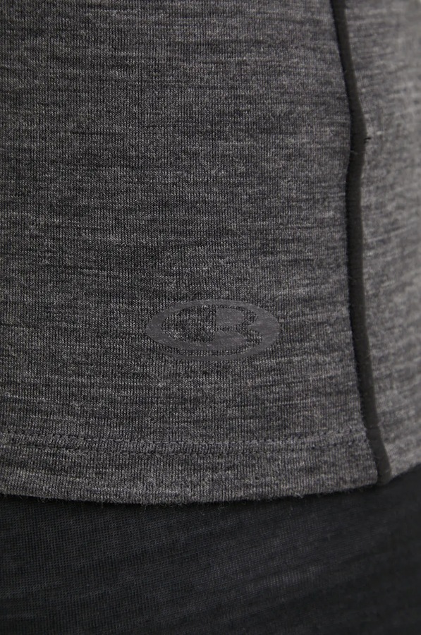 Функціональна футболка Icebreaker Merino 150 Anatomica колір сірий фото 2