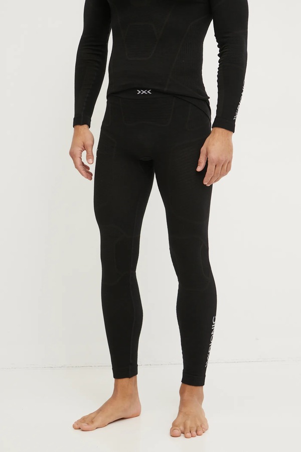 Функциональные леггинсы X-bionic Symbio Merino цвет черный