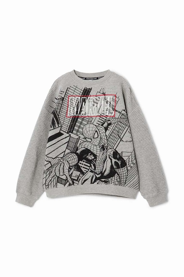 Детская кофта Desigual SPIDERMAN цвет серый