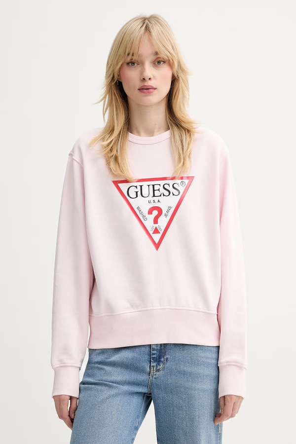 Кофта Guess колір помаранчевий