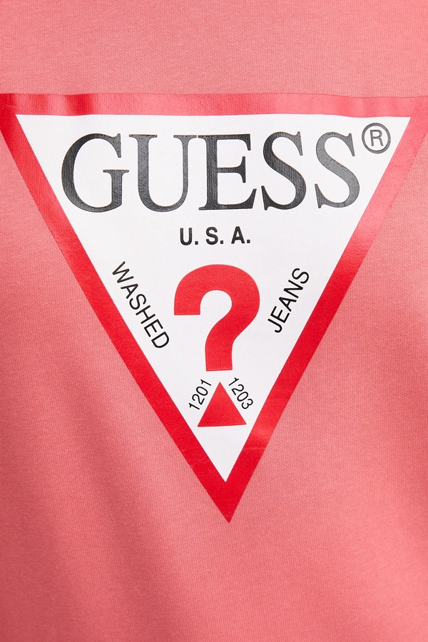Кофта Guess колір помаранчевий фото 4
