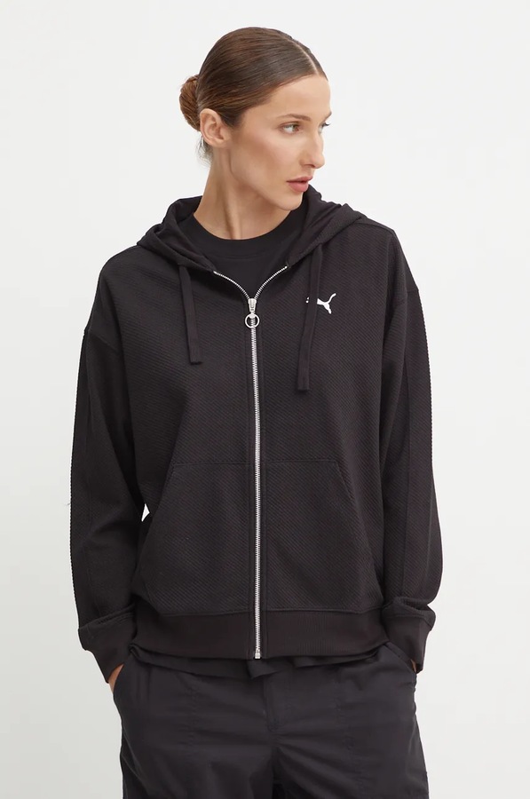 Кофта Puma колір чорний