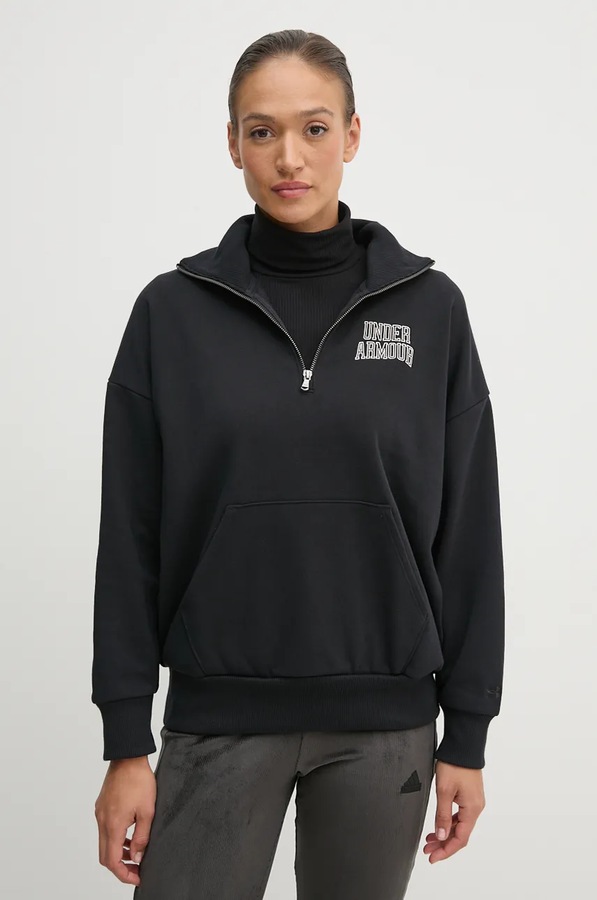 Кофта Under Armour Icon HWT Terry колір чорний
