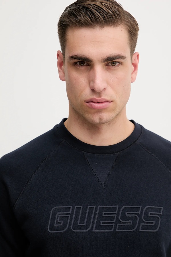 Кофта Guess ALDWIN цвет синий фото 2