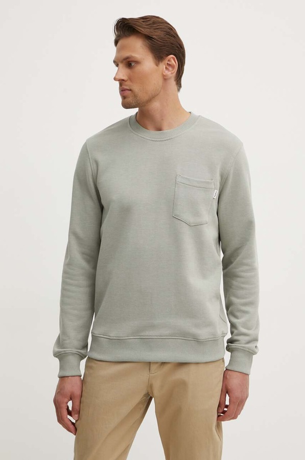 Кофта Pepe Jeans MANS CREW колір зелений