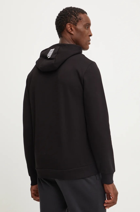 Кофта EA7 Emporio Armani цвет черный фото 2