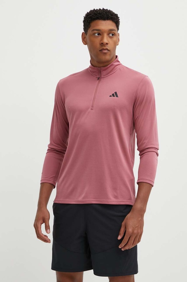 Тренувальна кофта adidas Performance Train Essentials колір рожевий